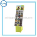 Cardboard Reading Book Holder Stand For Book Shop,Promotion Floor Durable Book Display Stands